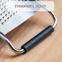 Westmark Technicus-Square Rasp Grof 32 cm Zwart/RVS - thumbnail