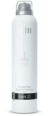 JANZEN Shower Foam Black 22 200ml