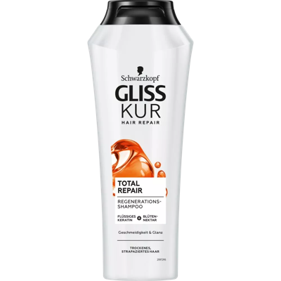 Gliss Kur Shampoo total repair 250 Milliliter