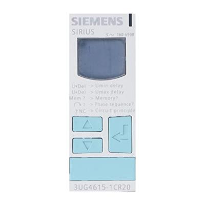 Siemens 3UG4615-1CR20 Bewakingsrelais 160 - 690 V/AC 1x wisselcontact, 1x wisselcontact 1 stuk(s) Siemens 3UG4615-1CR20 Bewakingsrelais 160 - 690 V/AC 1x wisselcontact, 1x wisselcontact 1 stuk(s)