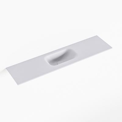 MONDIAZ EDEN Cale solid surface inleg wastafel voor toiletmeubel 90cm. Positie wasbak midden MONDIAZ EDEN Cale solid surface inleg wastafel voor toiletmeubel 90cm. Positie wasbak midden