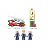 Sluban brandweer ladderwagen oefening - thumbnail