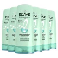 6x L'Oréal Elvive Extraordinary Clay Conditioner 200 ml - thumbnail