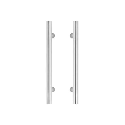 Intersteel Deurgrepen per paar T-vorm 700x80x30 HoH 500mm - RVS