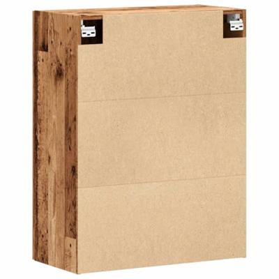 Wandkast 69,5x34x90 cm oud houtkleurig Wandkast 69,5x34x90 cm oud houtkleurig