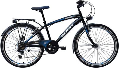 Wings Blast 24 inch 36 cm jongens 6v v-brakes zwart/blauw