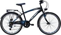 Wings Blast 24 inch 36 cm jongens 6v v-brakes zwart/blauw - thumbnail