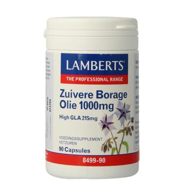 Lamberts Zuivere Borageolie 1000mg Vegacapsules Lamberts Zuivere Borageolie 1000mg Vegacapsules
