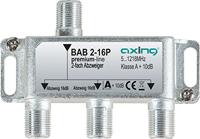 Axing BAB 2-16P Kabel-TV lasdoos 2-voudig 5 - 1218 MHz - thumbnail