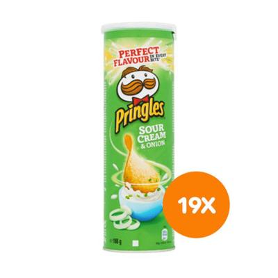 Pringles sour cream & onion (19x 165gr)