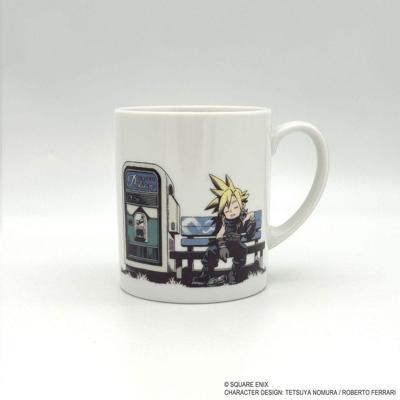 Final Fantasy VII Rebirth Mug Napping Cloud
