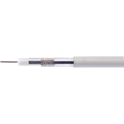 Kathrein 21510011 Coaxkabel Buitendiameter: 6.90 mm 75 Ω 120 dB Wit per meter