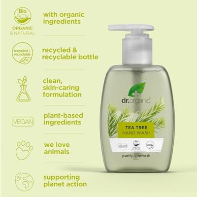 Dr Organic Teatree Handwash Dr Organic Teatree Handwash
