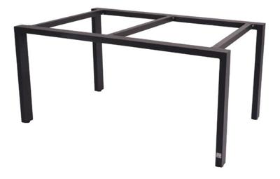 Goa Tafelframe Antracite Met Tafelblad Teak 160 x 95 cm 4SO - 4so