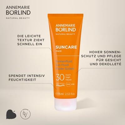 Annemarie Borlind Suncare Face Sun Fluid SPF30
