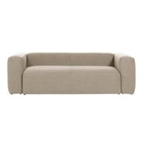 Kave Home Blok 3-zits bank 240 cm Beige - thumbnail