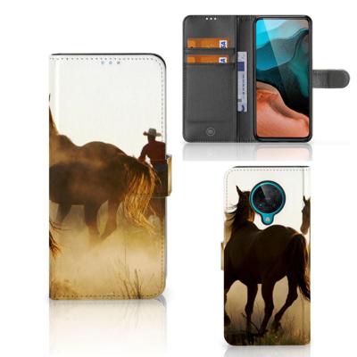 Xiaomi Poco F2 Pro | Telefoonhoesje | Met pasjeshouder | Design Cowboy Xiaomi Poco F2 Pro | Telefoonhoesje | Met pasjeshouder | Design Cowboy