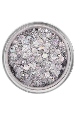 PXP pressed chunky glitter cream lucky silver 10 ml PXP pressed chunky glitter cream lucky silver 10 ml
