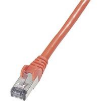 Goobay 68282 CAT 6 verbindingskabel, S/FTP (PiMF), rood, 7,5 m kabellengte - thumbnail