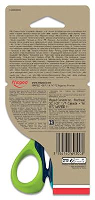 Maped 3D Sensoft Schaar Rechtshandig 13 cm Assorti Maped 3D Sensoft Schaar Rechtshandig 13 cm Assorti