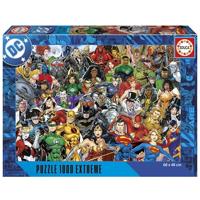 Puzzel - EDUCA - Justice League DC Comics - 1000 stukjes - Cartoonthema - Voor volwassenen - thumbnail