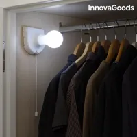 Huismerk InnovaGoods Draagbare Ledlamp Treklamp Kledingkast - thumbnail