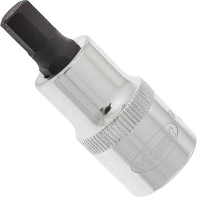 Vigor V2107 Inbus Dopsleutel-bitinzet 14 mm 1/2 (12.5 mm)