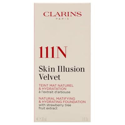 Clarins Skin Illusion Velvet Foundation Auburn 30ml Clarins Skin Illusion Velvet Foundation Auburn 30ml