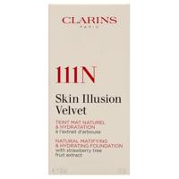 Clarins Skin Illusion Velvet Foundation Auburn 30ml - thumbnail