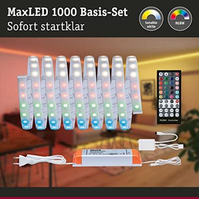 Paulmann 70529 LED-strip basisset 230 V 3 m Warmwit, RGBW 1 set(s) Paulmann 70529 LED-strip basisset 230 V 3 m Warmwit, RGBW 1 set(s)