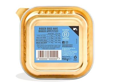 Kuipje zalm/kalkoen 150g - Edgard en cooper