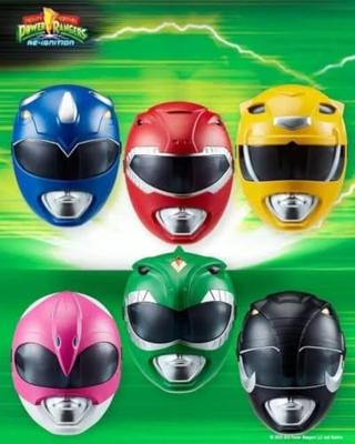 Mighty Morphin Power Ranger Re-Ignition Black Ranger masker