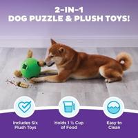 NINA OTTOSSON DOG SNUFFLE N' TREAT BAL GROEN - thumbnail