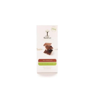 Balance Choco stevia tablet melk hazelnoot 85 Gram