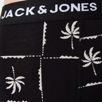 Jack & Jones Boxershorts JACPALM Trunks 3-pack Black / Navy Blazer-M - thumbnail