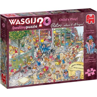 Jumbo Wasgij Retro Destiny 6 puzzel Kinderspel - 1000 stukjes