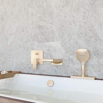 Hansgrohe Baduitloop Metropol Watervalstraal 18.5 cm Geborsteld Brons