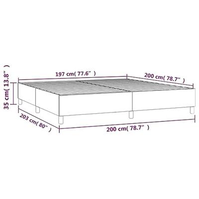 Boxspring bed 200x200 cm fluweel donkerblauw