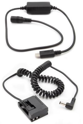 Dummy accu USB-C adapterset DR-80 accutype Canon NB-10L