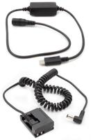 Dummy accu USB-C adapterset DR-80 accutype Canon NB-10L - thumbnail