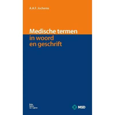 Medische termen in woord en geschrift (Paperback)