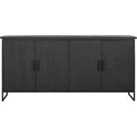 DTP Home Dressoir 'Beam' Teakhout, 190cm, kleur Zwart - thumbnail