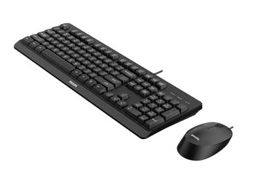 Toetsenbord en muis Philips SPT6207BL/16 Qwerty Spaans Toetsenbord en muis Philips SPT6207BL/16 Qwerty Spaans