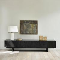 Ethnicraft TV-meubel 'Mosaic' Gevernist Teakhout, 242cm - thumbnail