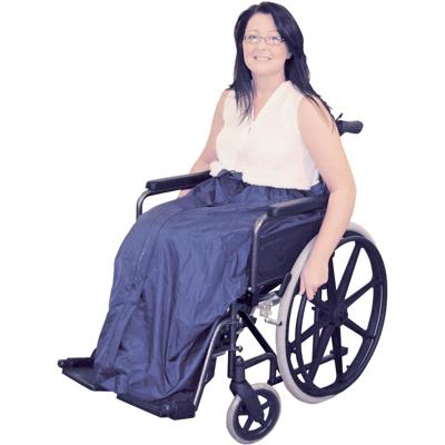 Rolstoel voetenzak gevoerd | Waterdicht | Met rits en koort | Universele maat | Donkerblauw | VA129SS Rolstoel voetenzak gevoerd | Waterdicht | Met rits en koort | Universele maat | Donkerblauw | VA129SS