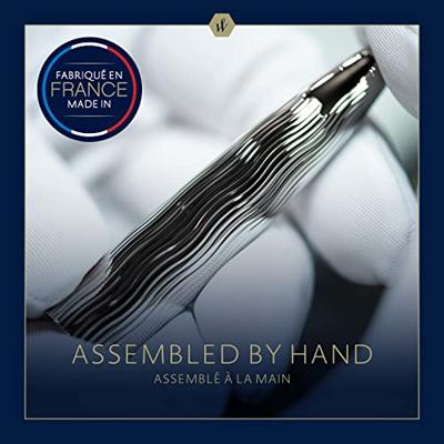 Balpen waterman carene lessence deluxe ct m blauw