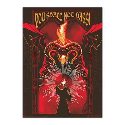 Poster Lord of the Rings - Balrog Glow in the Dark 50x70cm