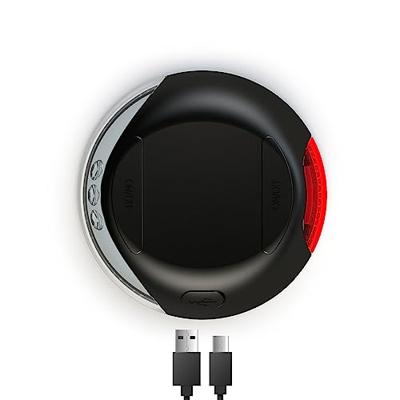 Flexi lichtsysteem voor honden led usb zwart Flexi lichtsysteem voor honden led usb zwart