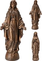 Maria Standing 39 cm Bronze Clr kerst Nampook - Nampook - thumbnail