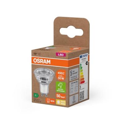 OSRAM HOMELIGHTING 4099854267765 LED-reflectorlamp-lamp Energielabel A (A - G) GU10 2.5 W Warmwit (Ø x h) 50.00 mm x 50.00 mm 1 stuk(s) OSRAM HOMELIGHTING 4099854267765 LED-reflectorlamp-lamp Energielabel A (A - G) GU10 2.5 W Warmwit (Ø x h) 50.00 mm x 50.00 mm 1 stuk(s)